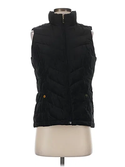 Pre-owned Charter Club Vest In Black