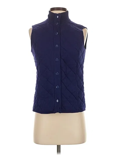 Pre-owned Charter Club Vest In Blue