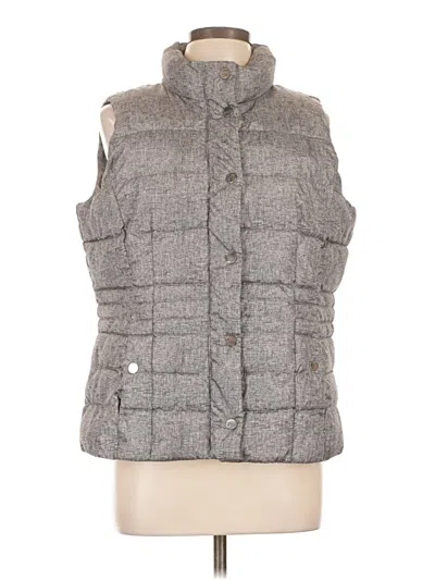 Pre-owned Charter Club Vest In Gray
