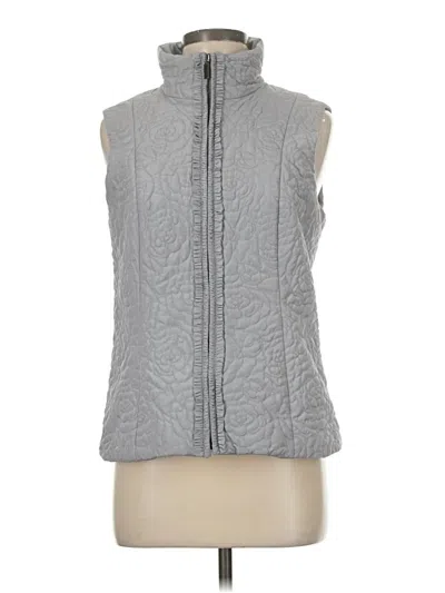 Pre-owned Charter Club Vest In Gray