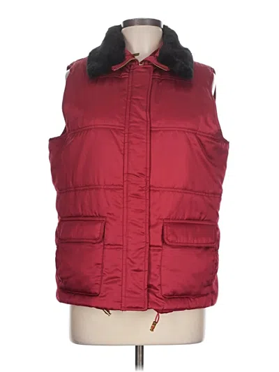 Pre-owned Charter Club Vest In Red