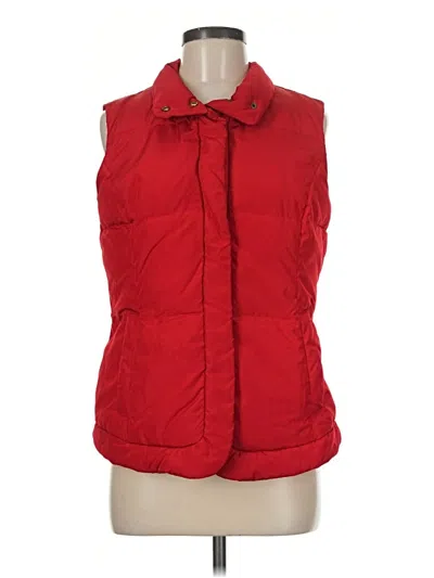 Pre-owned Charter Club Vest In Red