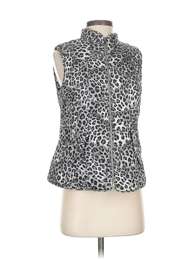 Pre-owned Charter Club Vest In Silver