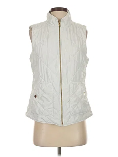 Pre-owned Charter Club Vest In White
