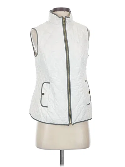 Pre-owned Charter Club Vest In White