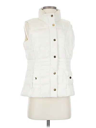 Pre-owned Charter Club Vest In White