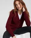 Charter Club Women's 100% Cashmere Cardigan, Created For Macy's In Crantini