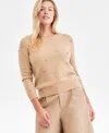 Charter Club Women's 100% Cashmere Embellished Chunky Crewneck Sweaters, Macy's Exclusive In Multi