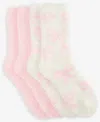 Charter Club Women's 2-pk. Fuzzy Butter Socks, Created For Macy's In Purple