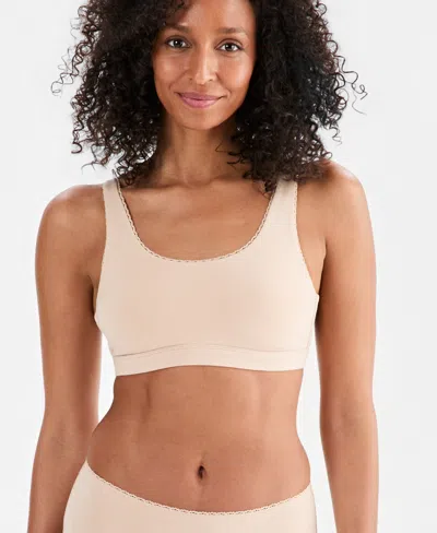 Charter Club Women's Adjustable Jersey Bralette, Macy's Exclusive