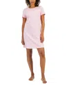Charter Club Women's Cotton Printed Henley Sleepshirt, Created For Macy's In Ditsy Floral