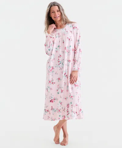 Charter Club Women's Cotton Printed Nightgown, Exclusively At Macy's In Multi