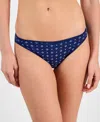 Charter Club Women's Everyday Cotton Bikini Underwear, Created For Macy's In Blue