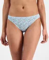 Charter Club Women's Everyday Cotton Bikini Underwear, Created For Macy's In Multi