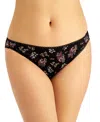 Charter Club Women's Everyday Cotton Bikini Underwear, Created For Macy's In Petite Garden