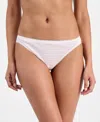 Charter Club Women's Everyday Cotton Bikini Underwear, Created For Macy's In White