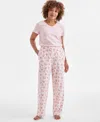 CHARTER CLUB WOMEN'S KNIT PAJAMA PANTS, EXCLUSIVELY AT MACY'S