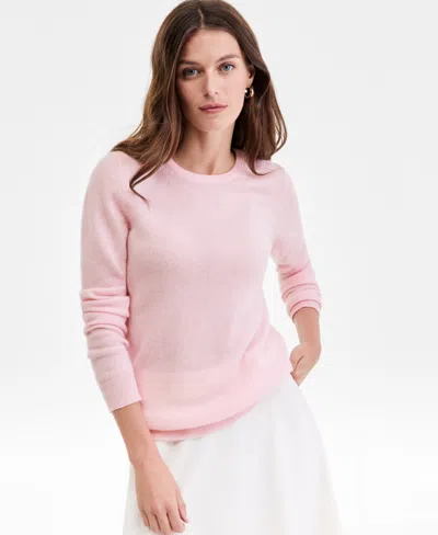 Charter Club Women's Long-sleeve 100% Cashmere Crewneck Sweater, Macy's Exclusive