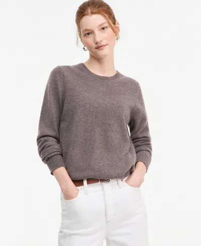 Charter Club Women's Long-sleeve 100% Cashmere Crewneck Sweater, Macy's Exclusive In Multi