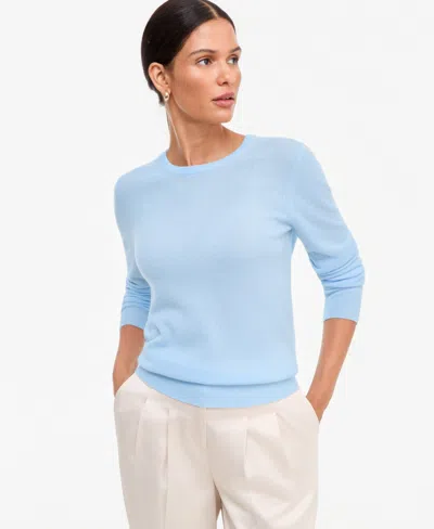Charter Club Women's Long-sleeve 100% Cashmere Crewneck Sweater, Macy's Exclusive In Multi