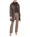 Charter Club Women's Packable Hooded Puffer Coat, Created For Macy's In Chocolate