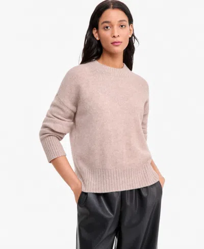 Charter Club Women's Relaxed Crewneck Sweater, Macy's Exclusive In Pink
