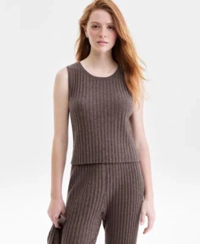 CHARTER CLUB WOMENS 100 CASHMERE RIBBED SLEEVELESS SWEATER PXS XXL MACYS EXCLUSIVE