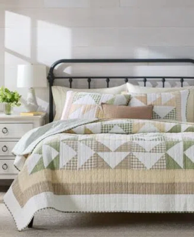 Charter Club Woodland Patchwork Quilt Sets Macys Exclusive In Green