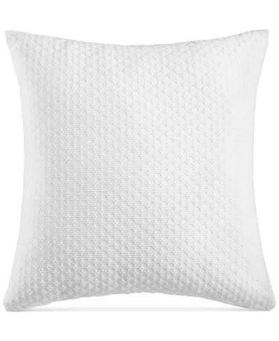 Charter Club Woven Tile Decorative Pillow, 18" X 18",, Exclusively At Macy's In Diamond Dot