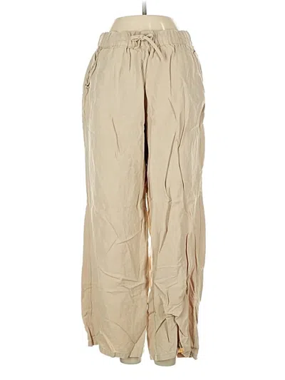 Pre-owned Chartou Khaki Pant In Brown
