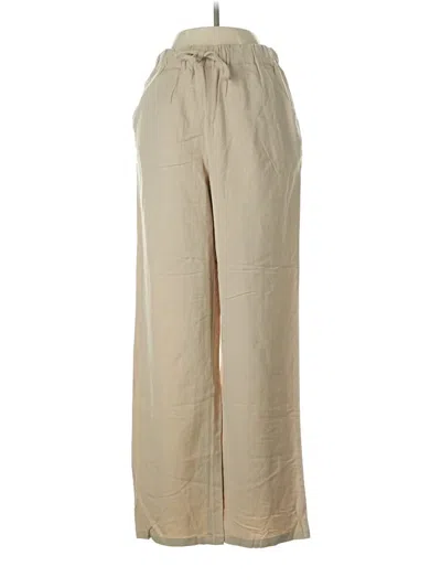 Pre-owned Chartou Khaki Pant In Brown