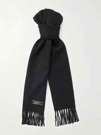 Charvet Cashmere Scarf In Black