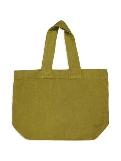 Charvet Editions Top-handles Tote Bag In Green