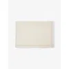 Charvet Blanc Empreinte Linen Tablecloth
