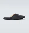Charvet Leather Slippers