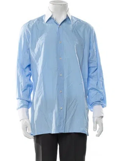 Pre-owned Charvet Long Sleeve Dress Shirt In Multi