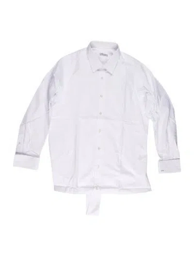 Pre-owned Charvet Long Sleeve Dress Shirt In White