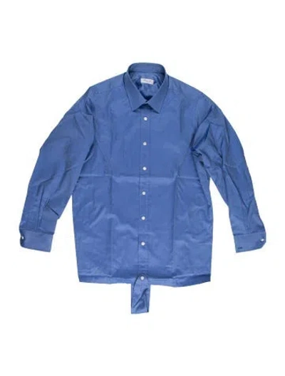 Pre-owned Charvet Long Sleeve Shirt In Blue