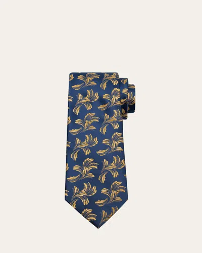Charvet Men's Abstract Paisley Silk Tie In Multi