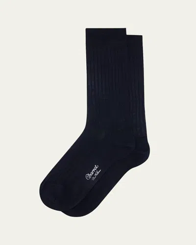 Charvet Men's Cotton Socks In Animal Print