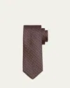Charvet Men's Diamond Woven Silk Tie In 17-sky