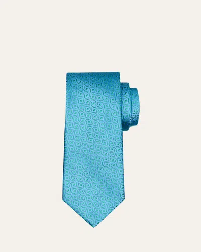 Charvet Men's Diamond Woven Silk Tie In 17-tur