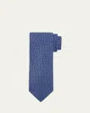 Charvet Men's Diamond Woven Silk Tie In 7-blu