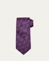 Charvet Men's Doodle Line Woven Silk Tie In 8-pnk