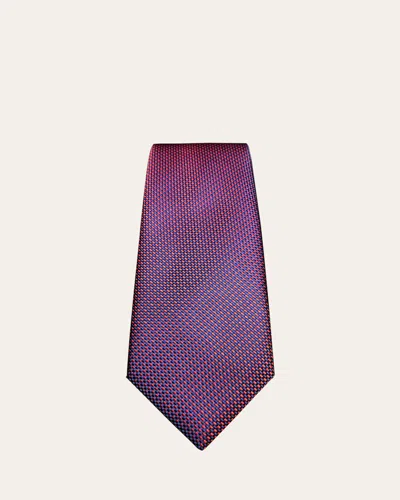 Charvet Men's Micro Basketweave Tie In Multi