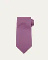 Charvet Men's Micro-diamond Silk Tie In Nvy Pink