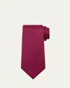 Charvet Men's Micro-diamond Silk Tie In Nvy Red