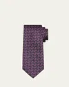 Charvet Men's Mini Dot Silk Tie