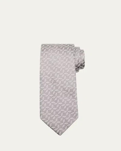 Charvet Men's Petite Tassel Silk Tie In Pink