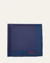 Charvet Men's Silk Dot-print Pocket Square In Multi